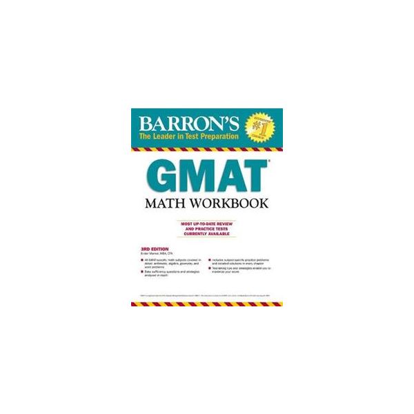 BARRON`S GMAT MATH WORKBOOK, 3rd Edition