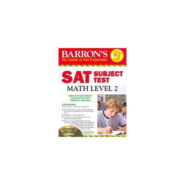 BARRON`S SAT SUBJECT TEST MATH LEVEL 2, 10th Edi