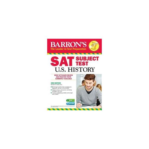 BARRON`S SAT U.S. HISTORY + CD-ROM, 3rd Edition