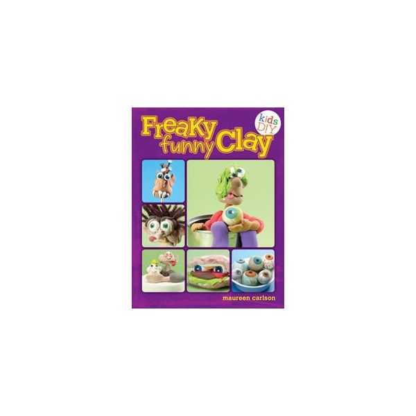 FREAKY FUNNY CLAY: Air Dry No Baking!
