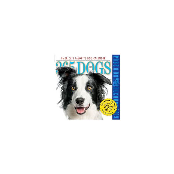 DOG PAGE-A-DAY GALLERY CALENDAR 2019