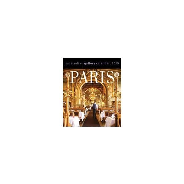 PARIS PAGE-A-DAY GALLERY CALENDAR 2019