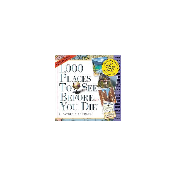 1,000 PLACES TO SEE BEFORE YOU DIE PAGE-A-DAY CALENDAR 2019
