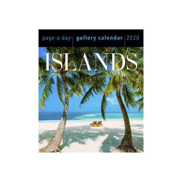 ISLANDS PAGE-A-DAY GALLERY CALENDAR 2020