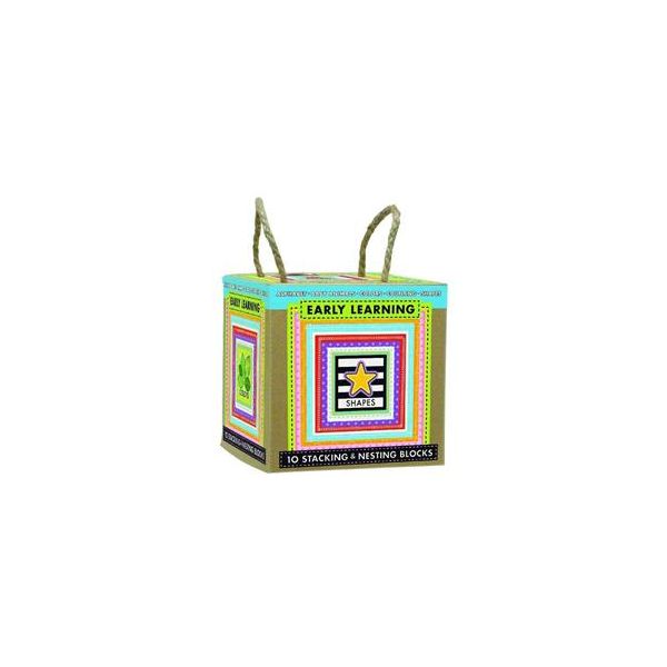 EARLY LEARNING 10 STACKING & NESTING BLOCKS