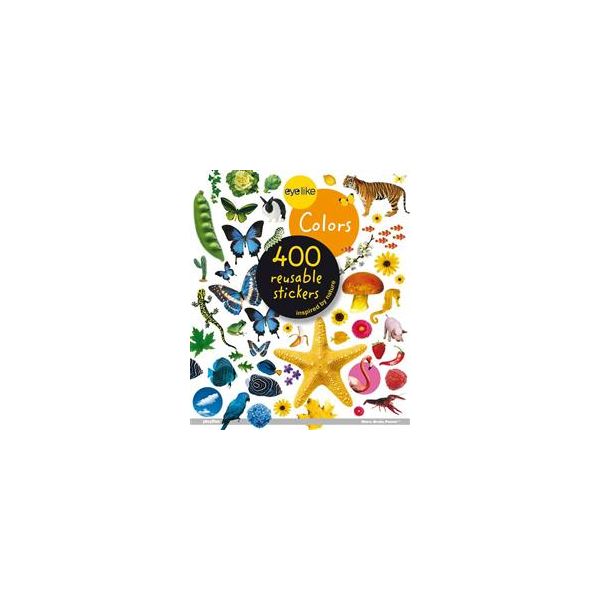 COLOURS: 400 Reusable Stickers Inspired By Natur