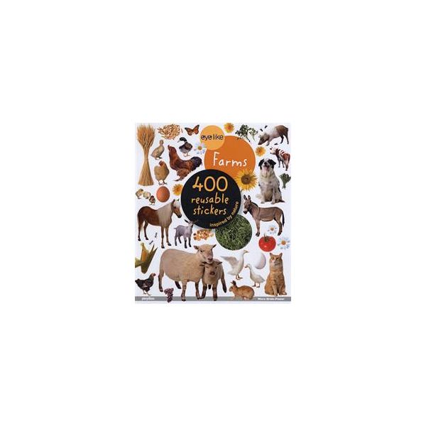 ON THE FARM: 400 Reusable Stickers Inspired By N
