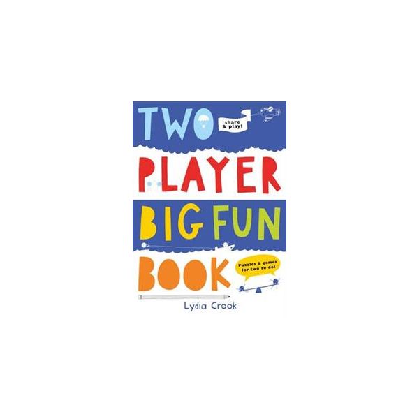TWO PLAYER BIG FUN BOOK: Puzzles & Games for Two