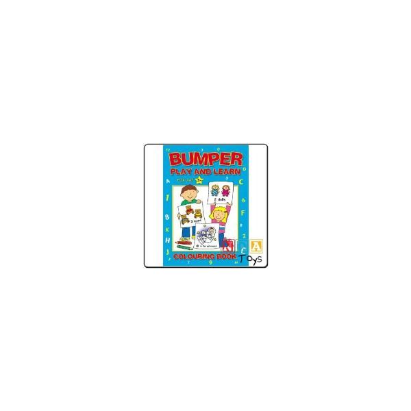 BUMPER PLAY AND LEARN: Colouring Book For Age 3+