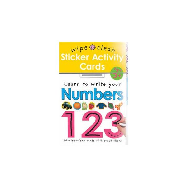 ACTIVITY FLASH CARDS: Numbers. “Wipe Clean“