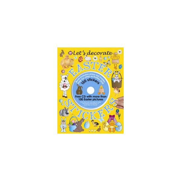 LET`S DECORATE EASTER STICKERS: Free CD With Mor