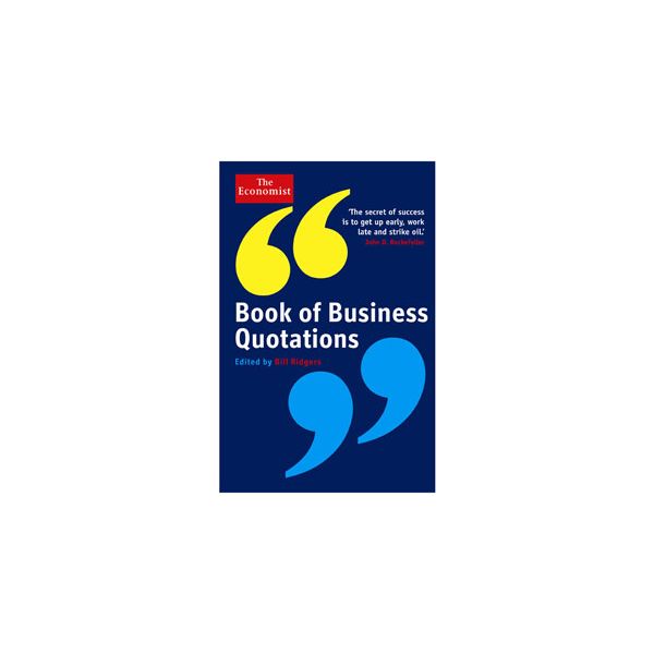 THE ECONOMIST BOOK OF BUSINESS QUOTATIONS
