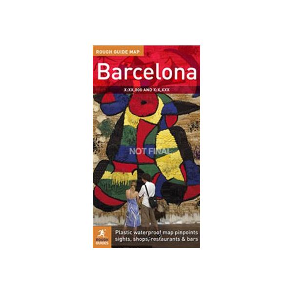 BARCELONA: ROUGH GUIDE MAP /1: 10 400 & 1: 4 200