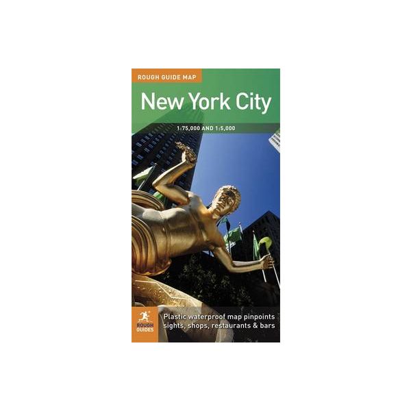 NEW YORK CITY: ROUGH GUIDE MAP /1: 16 000 & 1: 1