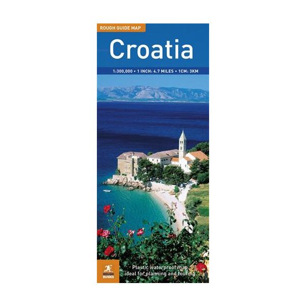 CROATIA: ROUGH GUIDE MAP /1: 300 000 /