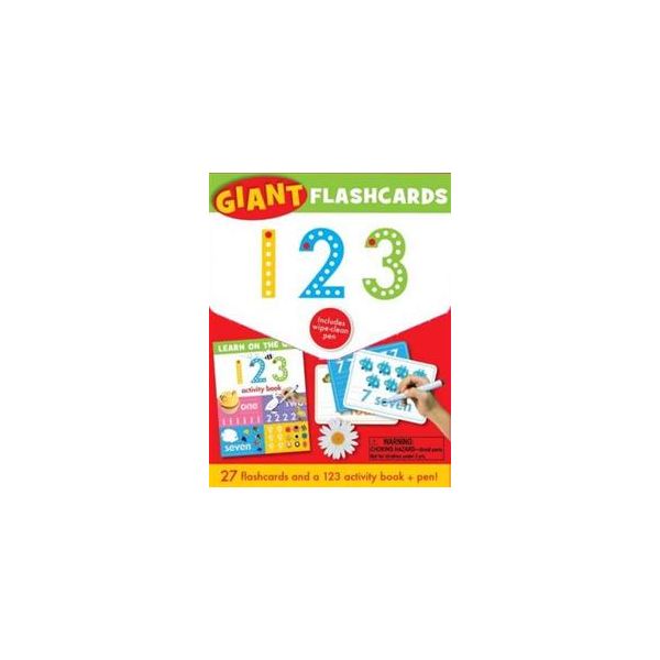 123: Giant Flashcards. 27 Flashcards And A 123 A