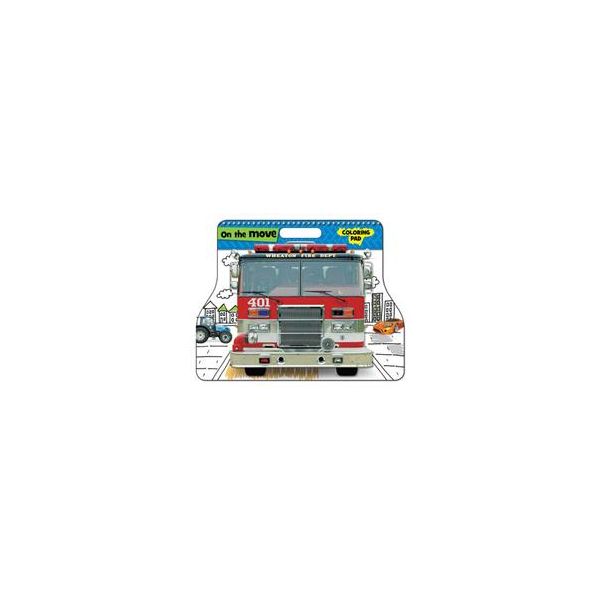 ON THE MOVE COLOURING PAD