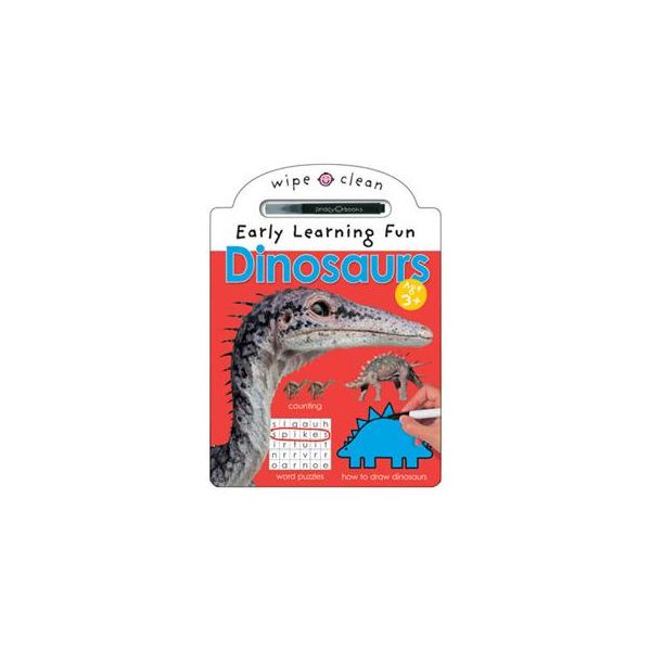 DINOSAURS “Wipe Clean Early Learning Fun“