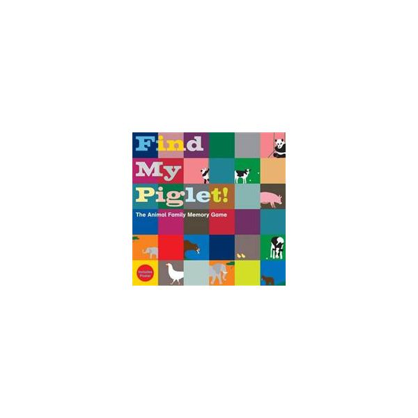 FIND MY PIGLET! The Animal Family Memory Game