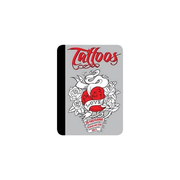 TATTOOS: 30 Postcards To Color And Send