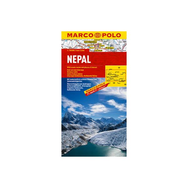 NEPAL. “Marco Polo Map“