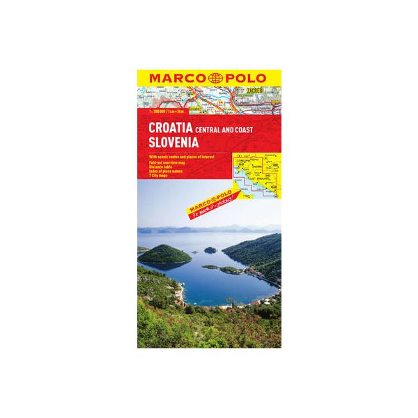 CROATIA, SLOVENIA. “Marco Polo Map“