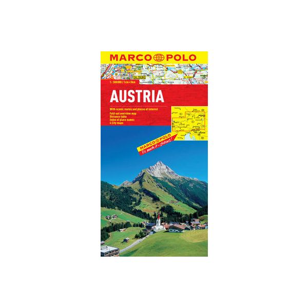 AUSTRIA. “Marco Polo Map“