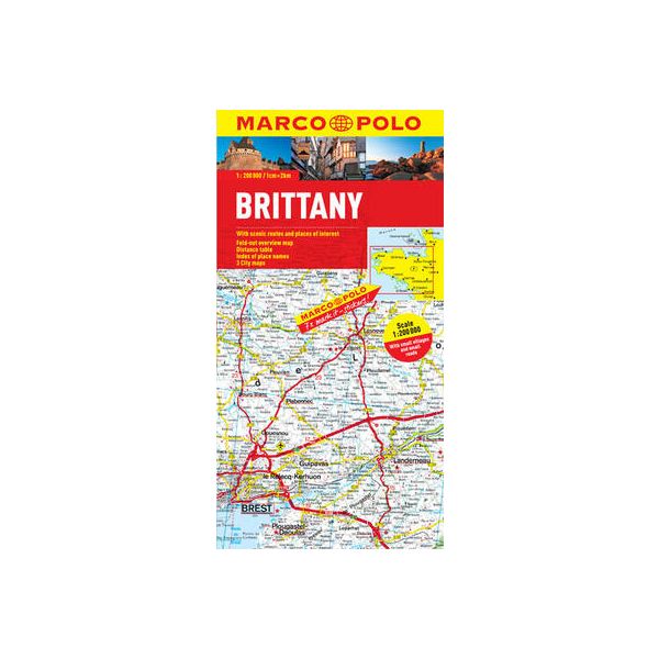 BRITTANY. “Marco Polo Map“