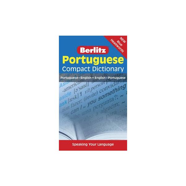PORTUGUESE Berlitz Compact Dictionary: Blue head