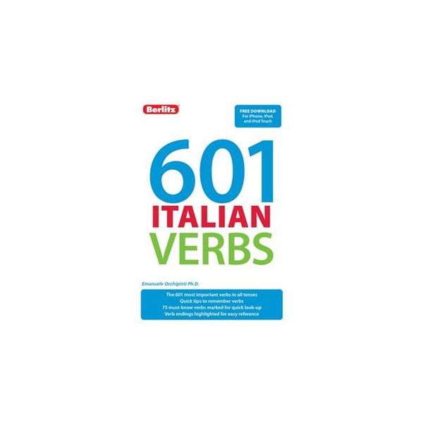 601 ITALIAN VERBS. “Berlitz Language“