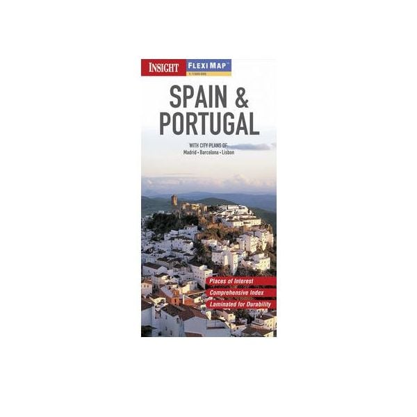 SPAIN AND PORTUGAL. “Insight Flexi Map“