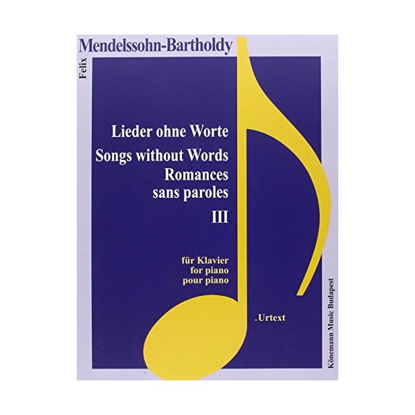 BARTHOLDY: LIEDER OHNE WORTE III