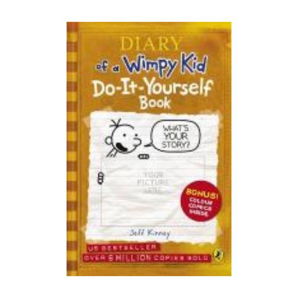 DO-IT-YOURSELF BOOK: Diary Of A Wimpy Kid. (Jeff