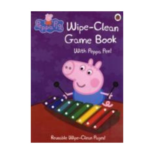 WIPE-CLEAN GAME BOOK: Peppa Pig.