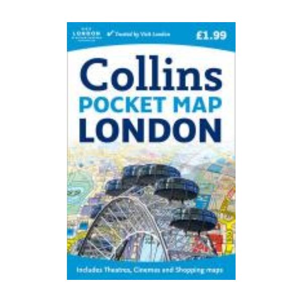 COLLINS LONDON POCKET MAP.