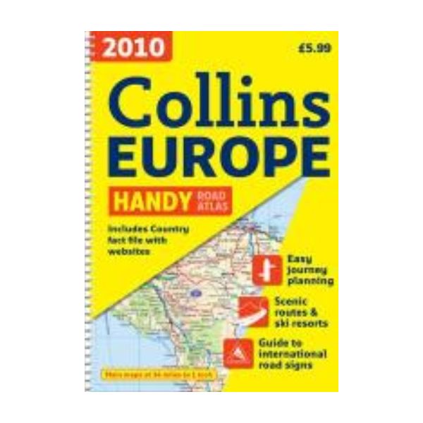COLLINS EUROPE HANDY ROAD ATLAS. 2010 ed.
