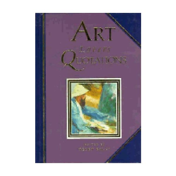 ART LOVERS QUOTATION. /mini book/
