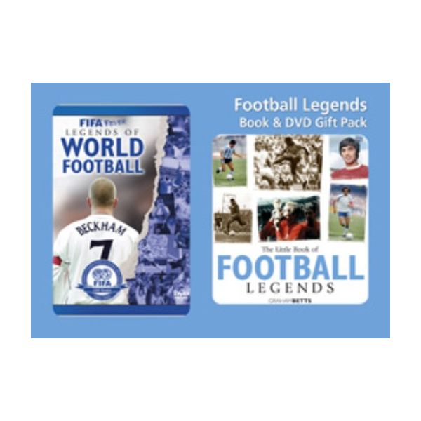 FOOTBALL LEGENDS:Book & DVD Gift Pack. (Graham B