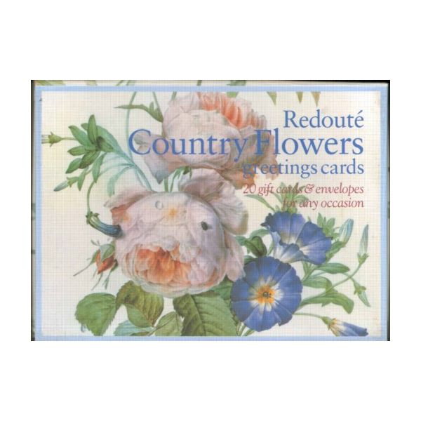 REDOUTE COUNTRY FLOWERS: 20 gift cards and envel