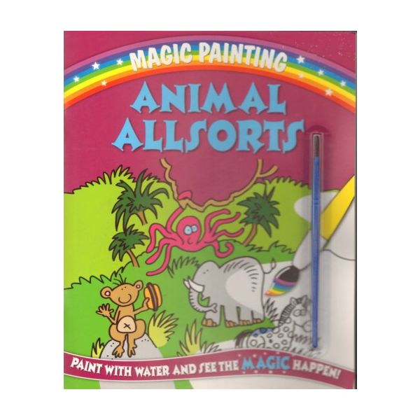 ANIMAL ALLSORTS: Magic Painting. Paint with wate