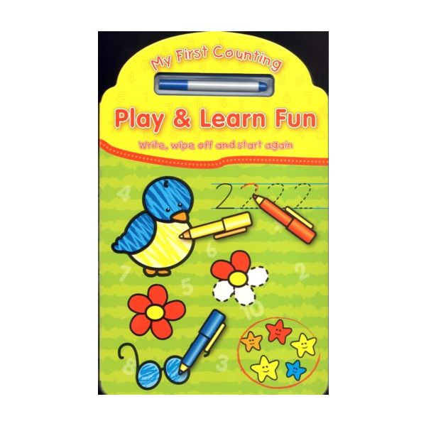 PLAY & LEARN FUN: My first counting. Write, wipe