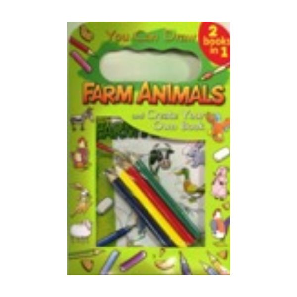 FARM ANIMALS and Create Your Own Book. You Can D