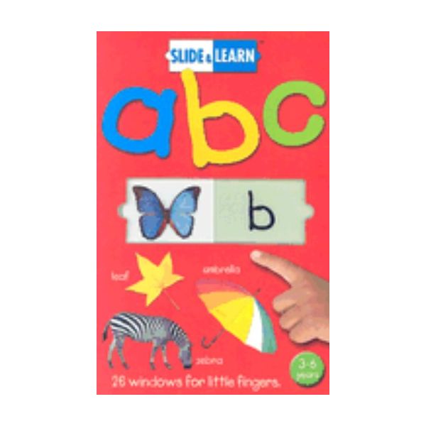 SLIDE & LEARN ABC: 3-6 years.