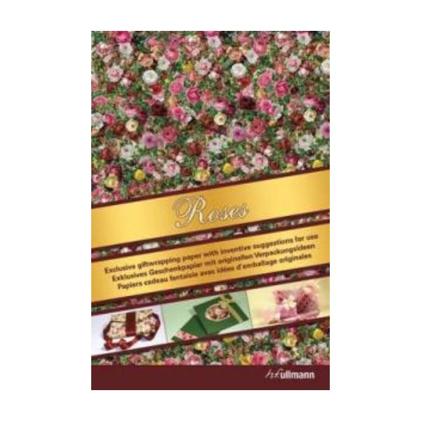 ROSES: Ullmann Giftwrap Paper.