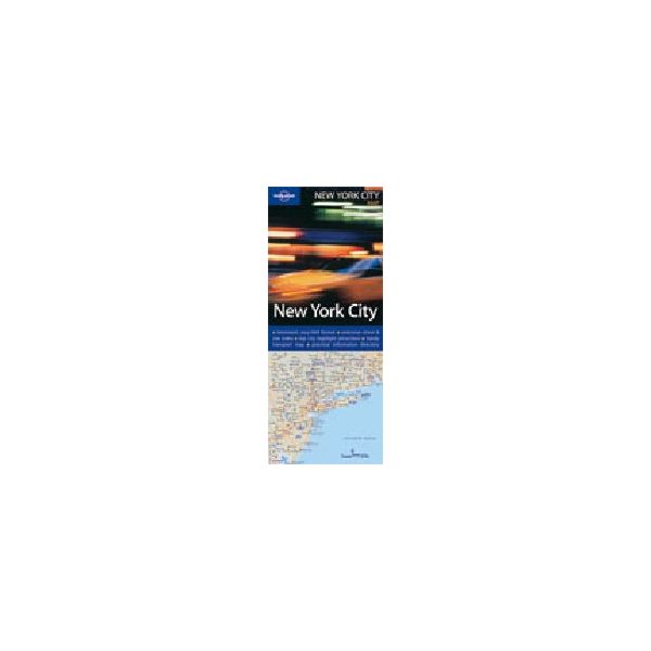 NEW YORK CITY.  “Lonely Planet City Map“
