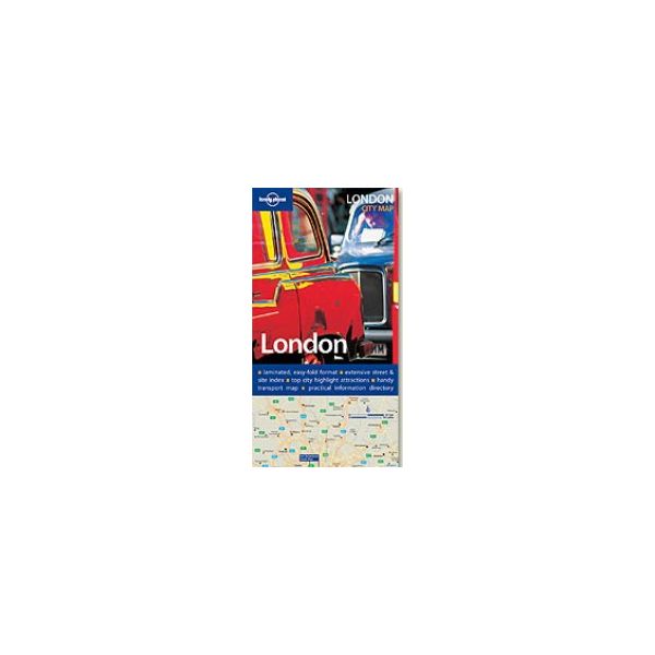 LONDON.  “Lonely Planet City Map“