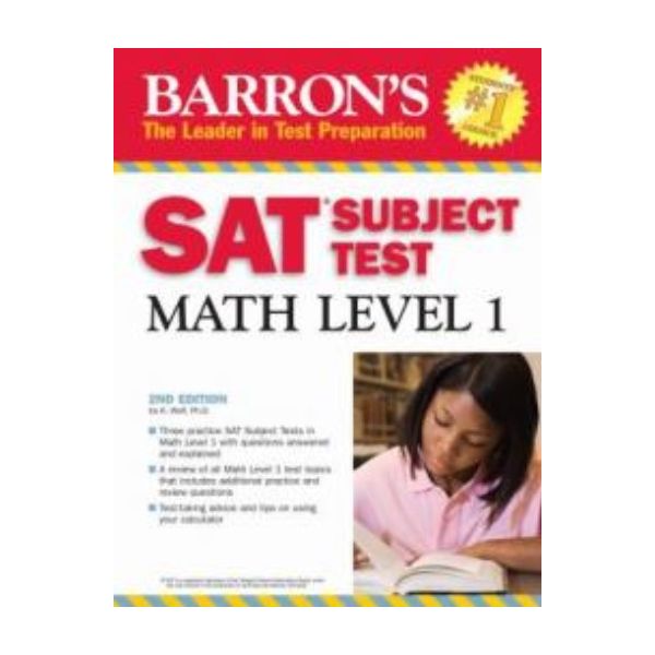 SAT SUBJECT TEST: Math Level 1. 2nd ed. (Joseph