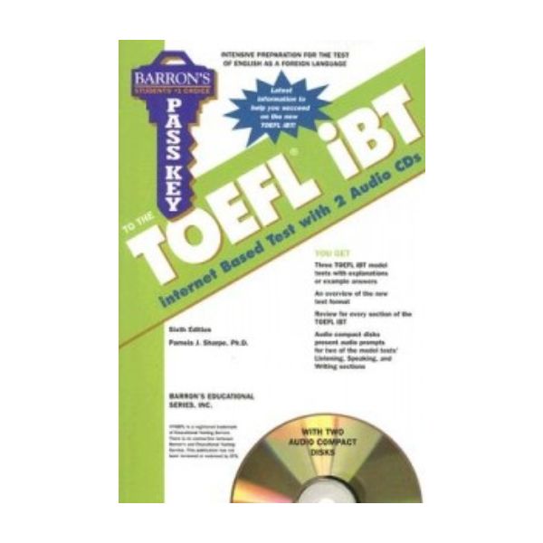 BARRON`S PASS KEY TO THE TOEFL IBT. with 2 Audio