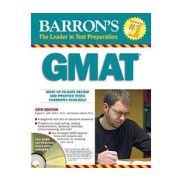 BARRON`S GMAT. 15th ed. With CD-ROM. (Eugene Jaf