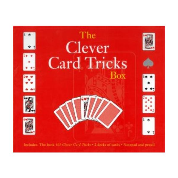 CLEVER CARD TRICKS BOX_THE. Includes: 2 decks of
